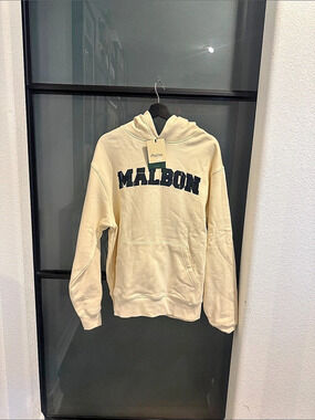 Malbon Cotton Logo Hoodie Size Medium NWT